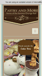 Mobile Screenshot of pastryandmore.com